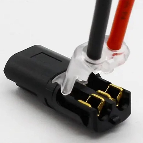 30-pack dubbele draad plug-in connector, pluggable 2/3/4 pin 4-weg LED-connectoren laagspanning 2
