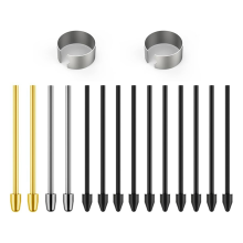 Vervangende metalen punten voor Samsung Galaxy Tab S9/S9FE+/S9 Ultra/S8/S8+/S8 Ultra (set van 4+10 stuks)