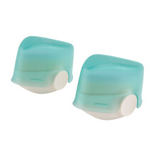 Zonnebrandcrème-applicator voor kinderen, kwastenset met beschermkap, lotion-applicator, 2 stuks (C)