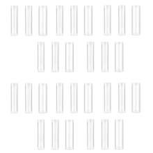 30 stuks muntenbuizen, diverse maten, opbergruimte, doorzichtig plastic, nikkelpunt