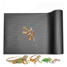 Extra groot reptielentapijt, mat, luipaardgekko-substraat, accessoires voor baardagamen (45,8 x 300 cm)