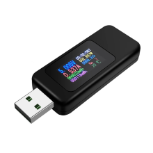 10-in-1 USB-tester DC digitale voltmeter Ampèremeter Stroomspanningsmeter Amp Volt Ampèremeter Detector Powerbank-oplader