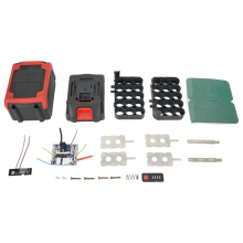 Voor - Batterijbehuizing Opbergdoos Shell PCB Oplaadbord voor elektrisch gereedschap Accessoires, 15 Cores