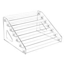 Transparante verfopbergdoos, miniatuurrek, 7-laags rek, knutselen