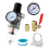 1/4 inch luchtcompressorfilterregelaarcombo AW2000-02 - messing elementen, maximale druk van 150 PSI, compact ontwerp 1