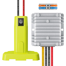 18 V naar 12 Step-Down Converter voor accu, DC-stroomadapter, spanningsreductietransformator 180 W Buck