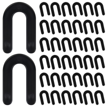 Tegelnivelleringssysteem afstandhouder 1/4 inch, hoefijzervormige U-vormige kunststof clip, 300 stuks