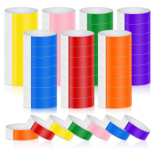 Polsbandjes voor evenementen Kleuren - 700 stuks neon polsbandjes Waterdichte arm hand voor lichtgewicht polsbandjes