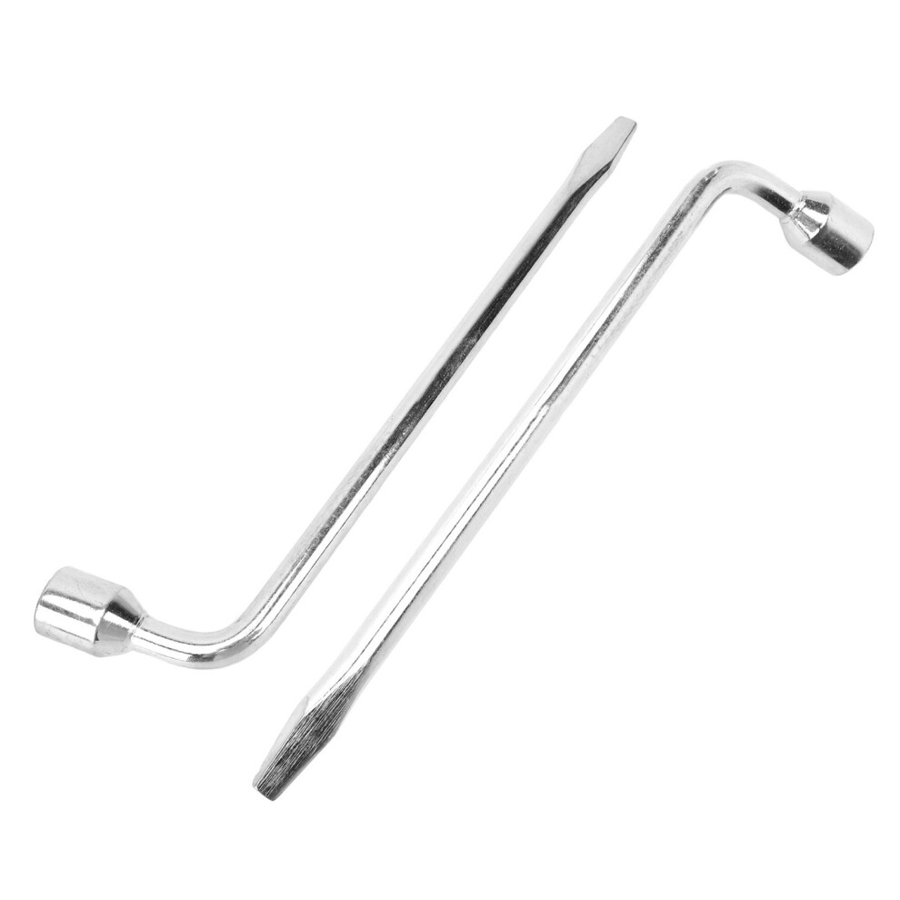 2Pcs 21Mm Car Spare Tire Lug Wrench L Type Hex Key 9121376004803