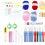 Knitting Kit DIY Blue Chrysanthemum Plastic 6