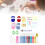 Knitting Kit DIY Blue Chrysanthemum Plastic 12