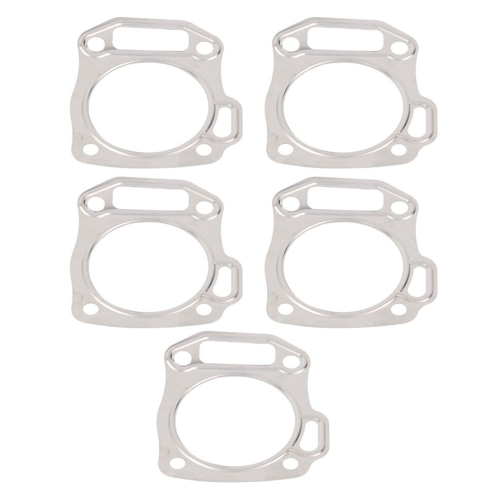 5Pcs Stainless Cylinder Head Gaskets For 168F Gx160 Gx200 Engines 4971331118558