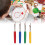 48Pcs Seam Rippers Durable Plastic Handle Thread 12