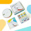 Automatic Pill Dispenser with 7 Days Electronic Medication Manager,7 Colors 5