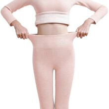 (3XL, pink) 2023 New Women's Thermo Leggings Thick Fleece Lining For Keep Warm Pants M-5xl