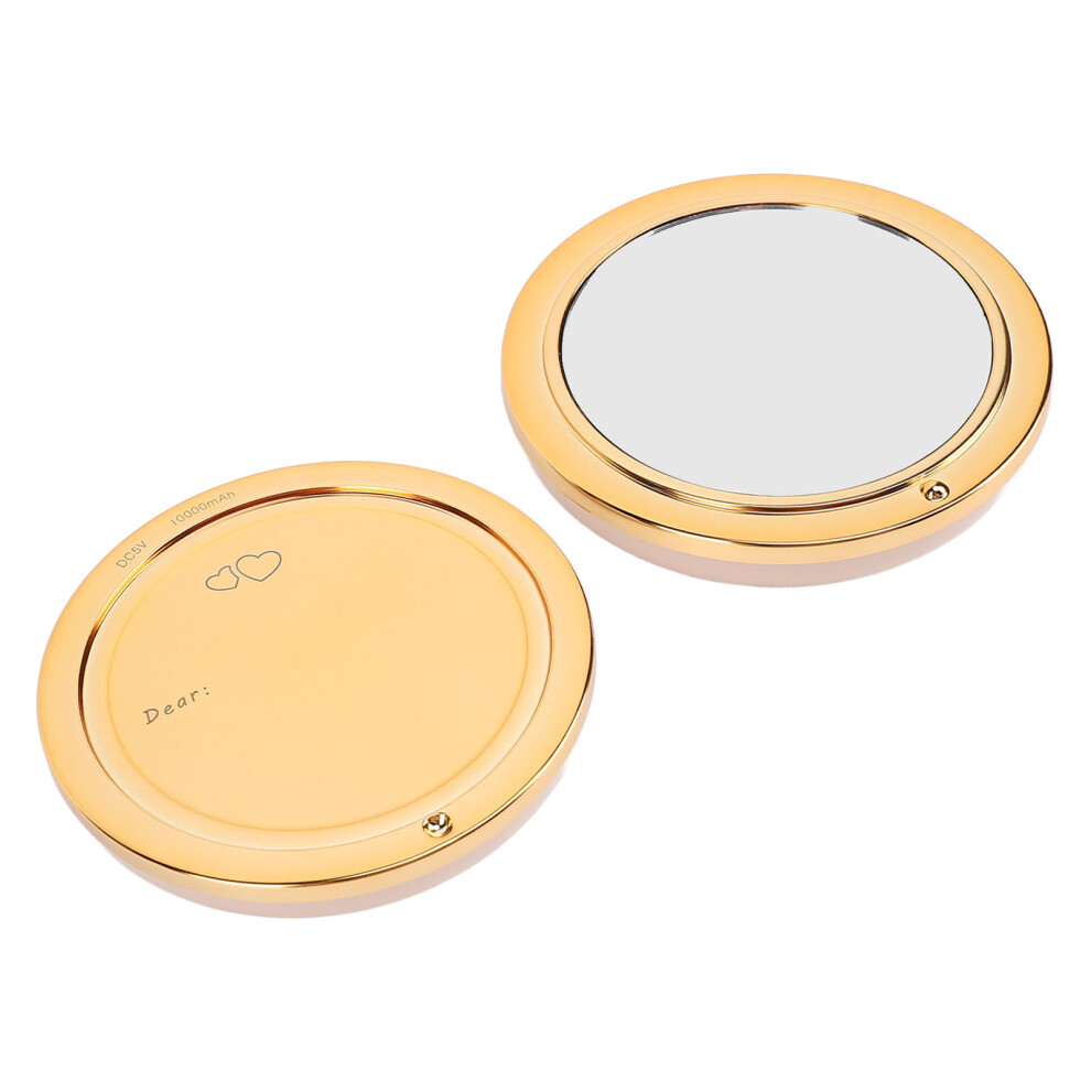 Usb Hand Warmer With Mirror, 10000Mah Dual-Temp Pocket Heater 8071331121513
