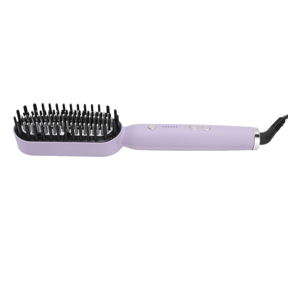 Portable Negative Ion Hair Straightener Comb, Dual Use GB Plug 220-240V