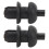 2PCS Plastic Parcel Shelf Strap Clips for C2 C3 C4 DS3 Cactus Rear Storage 16