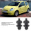2PCS Plastic Parcel Shelf Strap Clips for C2 C3 C4 DS3 Cactus Rear Storage 3