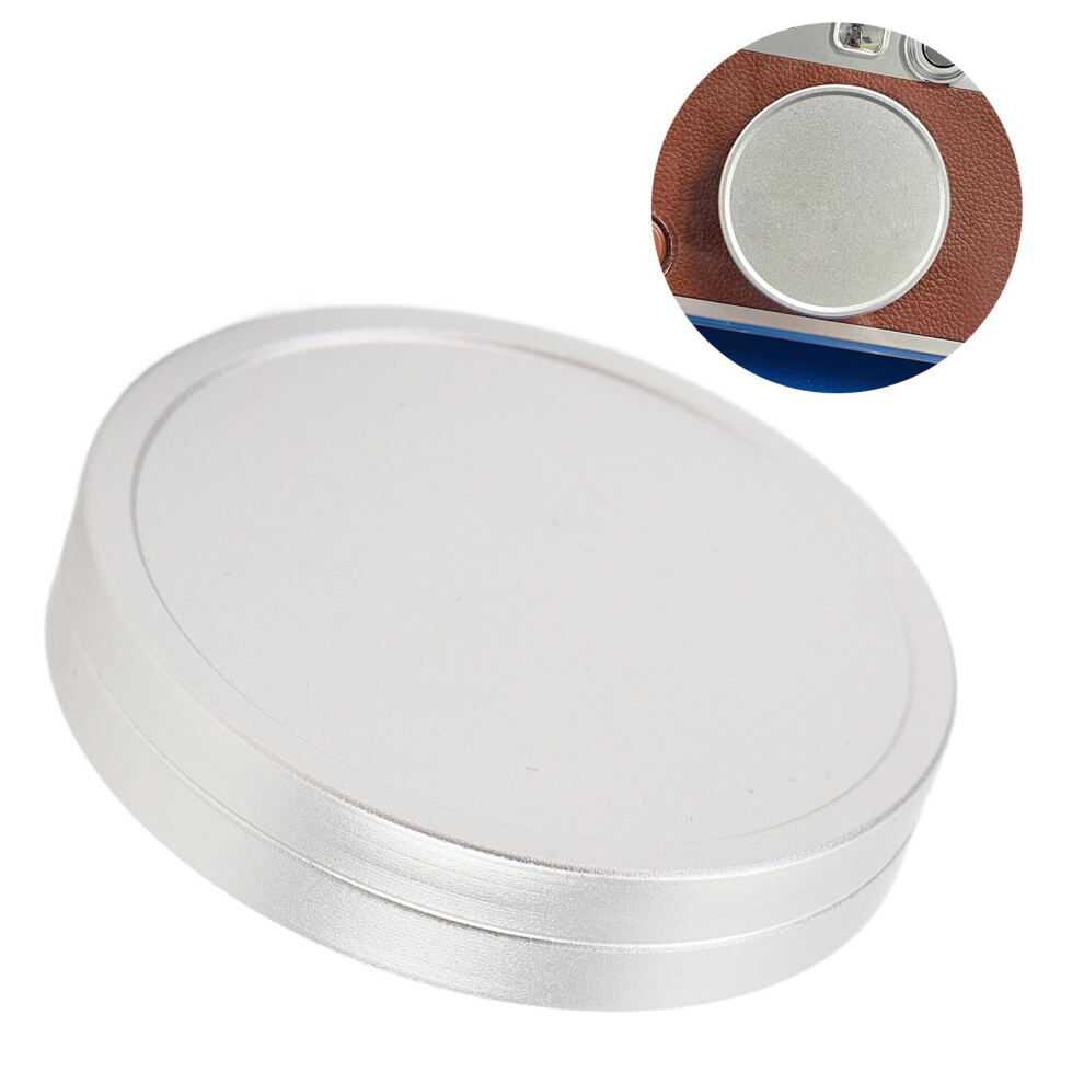Aluminum Lens Cap For Evo, 50Mm Dust & Fingerprint Proof Silver 4151331123589