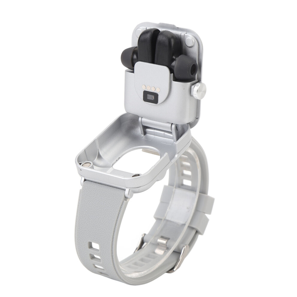 Smartwatch With Earbuds Bluetooth 1.85" Color Screen 280Mah Ip67 Silver 9341331124838