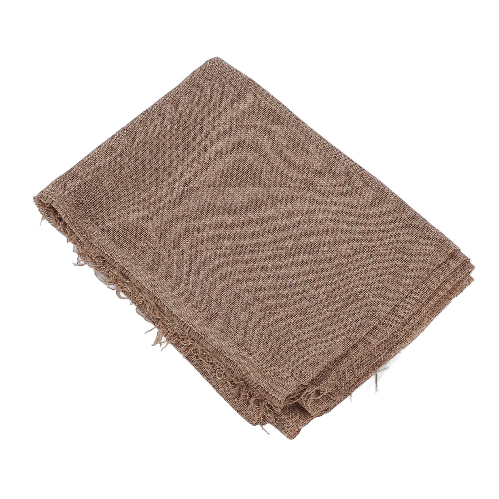 59X20 Inch Khaki Double Layer Speaker Grill Cloth For Home Theater Setup 7651331124694