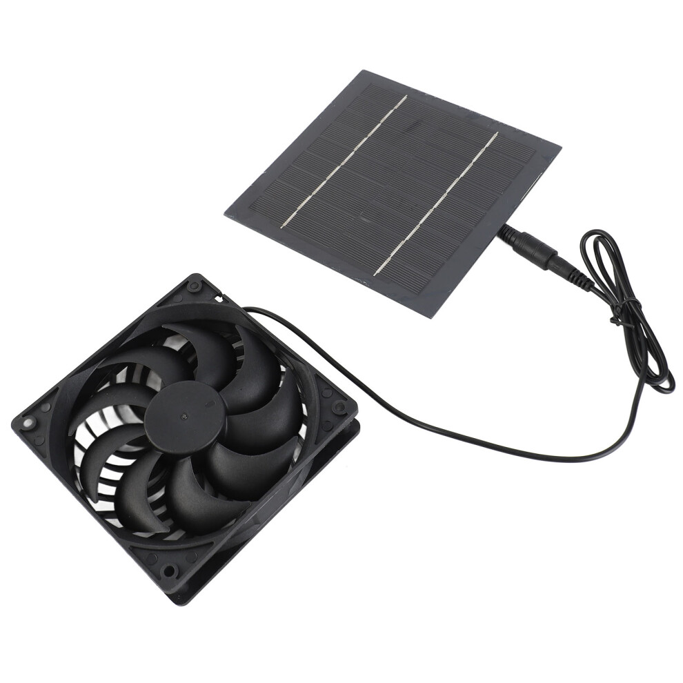 5W Solar Panel Fan Kit For Chicken Coop 6V Ip65 Waterproof 3781331130303