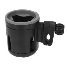 2-in-1 Foldable Cup Holder for Stroller, Bike & Treadmill, ABS, 12x9.5x17cm