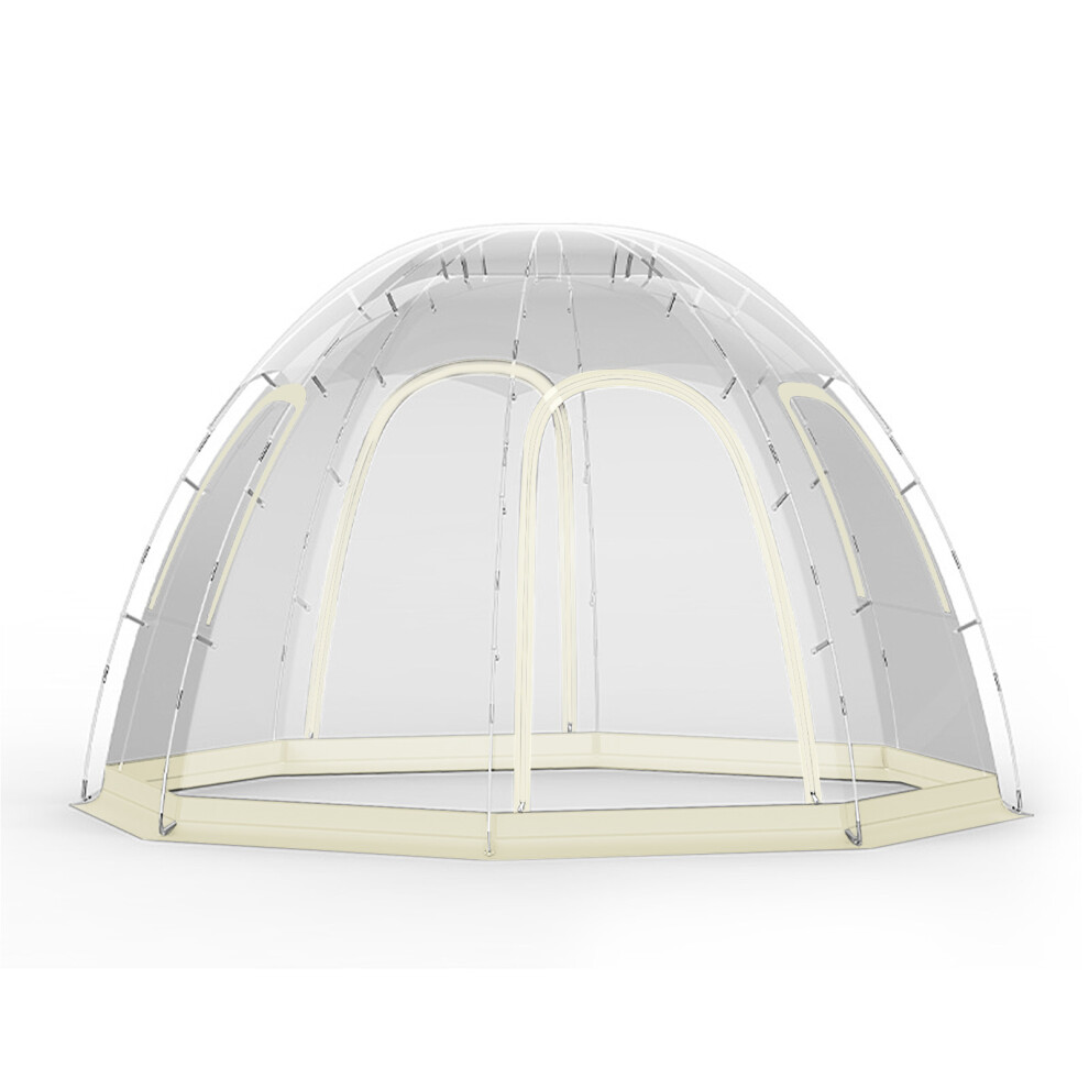 Garden Party Bubble Tent 8-10 People, White, 2.3mHigh