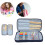 Knitting Kit Ergonomic Design Portable Bamboo 11