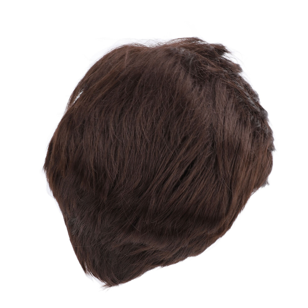 Men's High Temp Fiber Wig for Daily, Party & Cosplay, Elderly Style