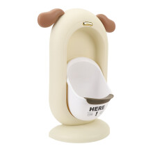 Toddler Boys Wall Mount Urinal – Large Capacity, Cream Color, 47.5x23.5cm
