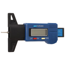 Digital Tyre Tread Depth Gauge 0‑25.4mm Universal