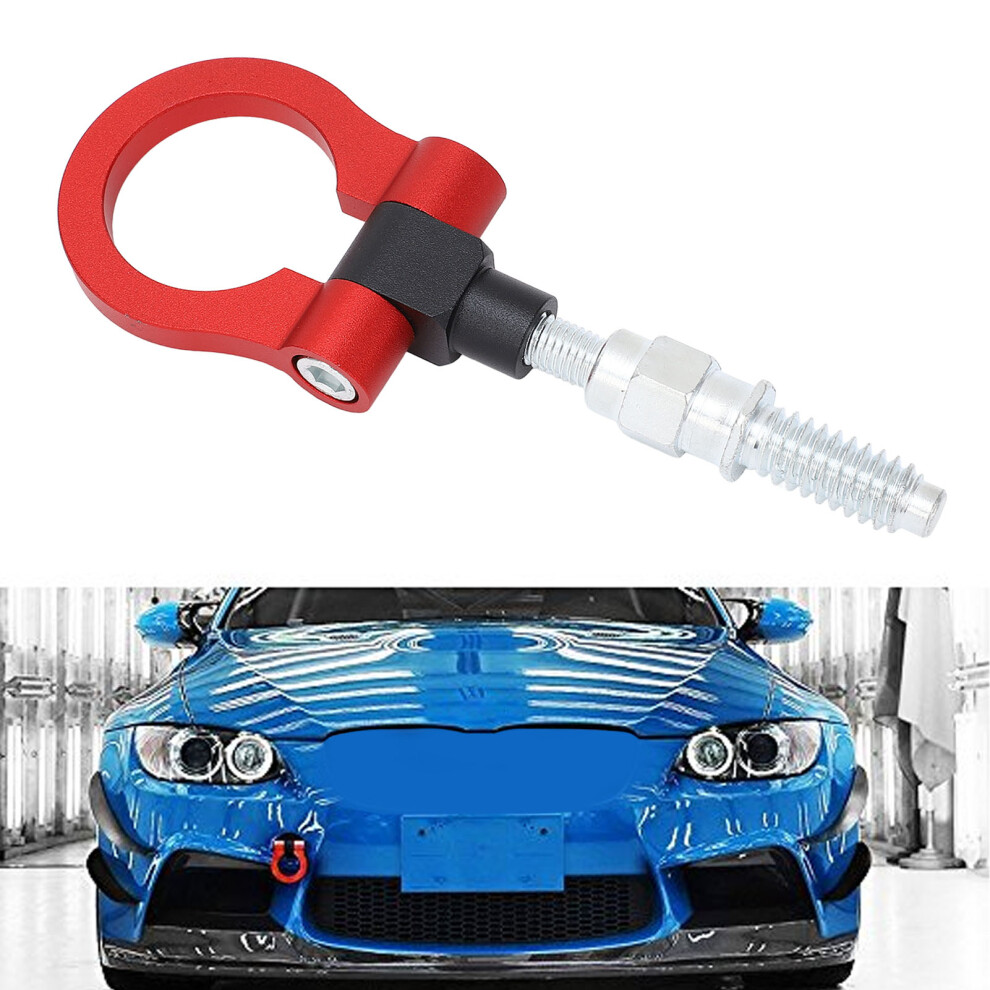 Aluminum Alloy Trailer Ring Eye Towing Hook For 1-5 Series Suv E36 E39 E46 E82 E90 E91 E92 E93 Red 7901331137591