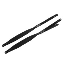 Adjustable PU Leather Accordion Harness F-116 for Kids & Adults, Black