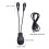 Clip-On Music Stand Light: 2 Brightness Modes USB Powered 2