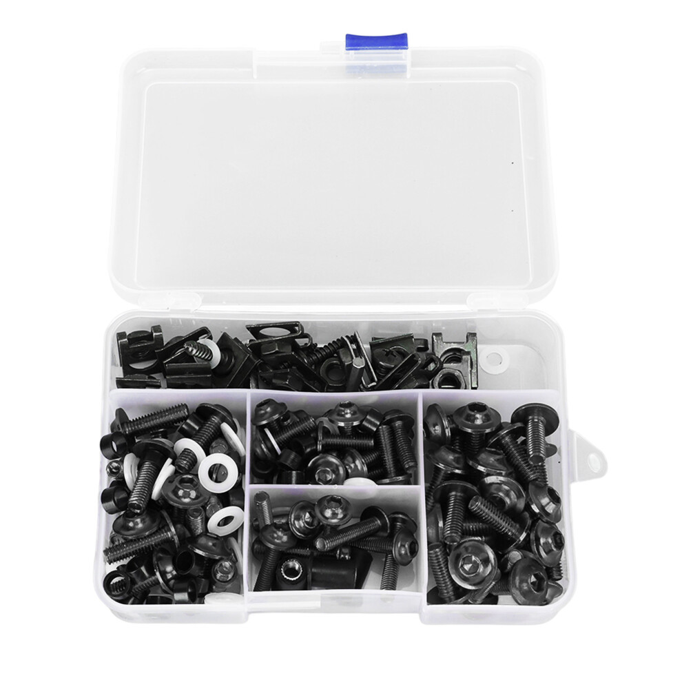 177Pcs Motorcycle Fairing Bolt Kit Colorful M5 M6 9121376008153