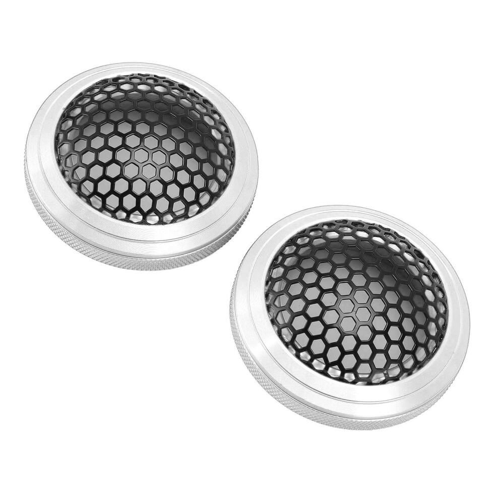 2Pcs 54Mm Round Metal Speaker Mesh Grill Cover Guard Protector Silver 6931331139456