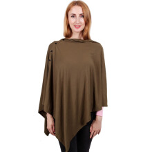 Cotton Nursing Cover Wrap with Adjustable Closure, Army Green, 73x170cm