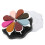 Petal Stamp Pad 8 Colors WaterBased DIY Hand Stamp 4