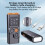 Ultra-Sonic Bark Control Device, Rechargeable, LED Flashlight, 95g 8