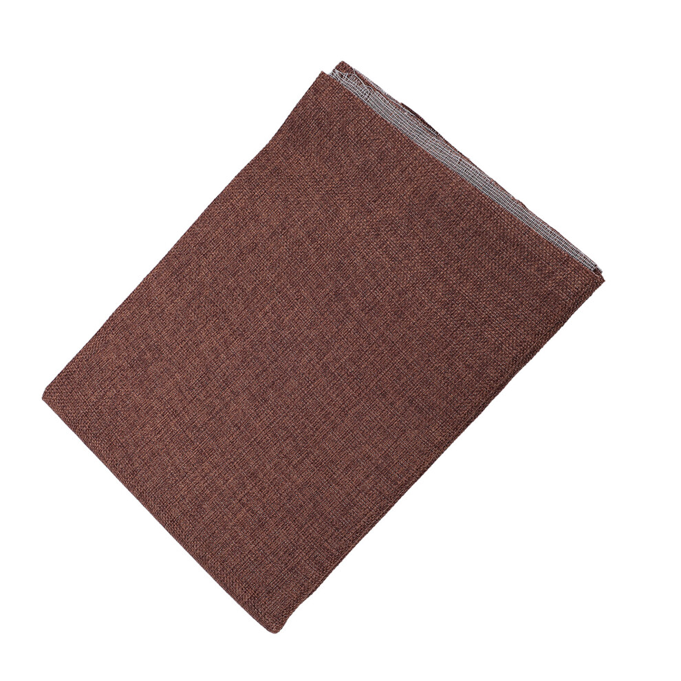 Dustproof Polyester Speaker Grill Cloth 59.06X19.69in Brown 8791331141846
