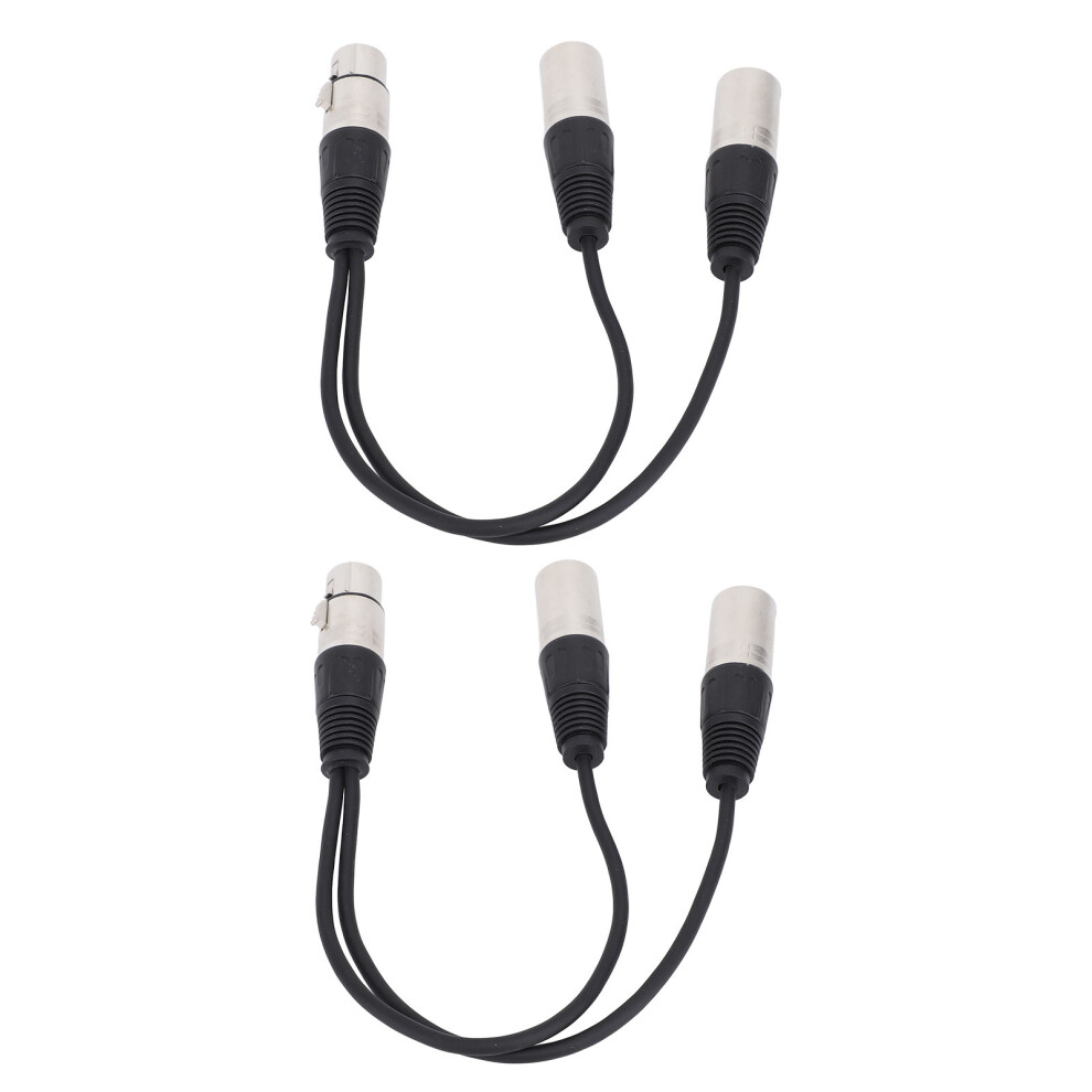 Xlr Splitter Cable 3Pin Female To Dual Male 30Cm For Studio & Stage 4911331142177