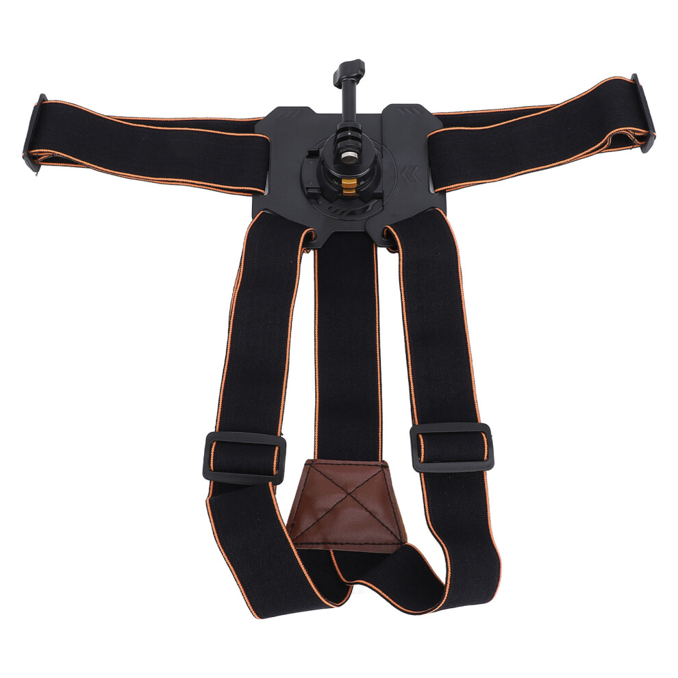 Adjustable Chest Mount For Action 5 4 Camera Pov Vlog Strap Polyester Abs 4951331142296
