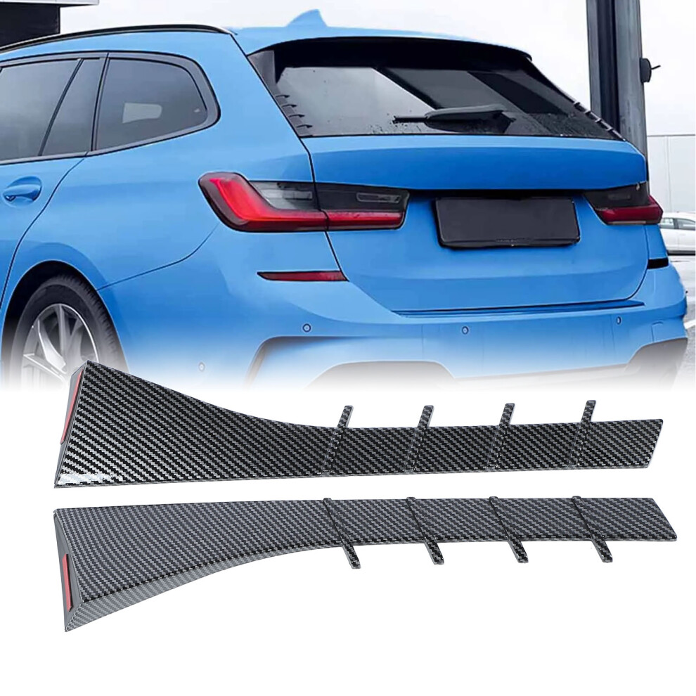 Rear Window Side Spoiler For G21 Wagon 2019-2024 Carbon Fiber Style 4661331144762