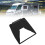 Silicone Protective Cover for Satellite Dish 261x302mm Black 1