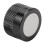 Aluminium Alloy Billiard Chalk Box Round, Black, 1 Pack 12