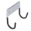 Wall Mounted Ironing Board Hook Silver Gray Stable Space Saver Iron Holder 9