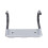 Wall Mounted Ironing Board Hook Silver Gray Stable Space Saver Iron Holder 10