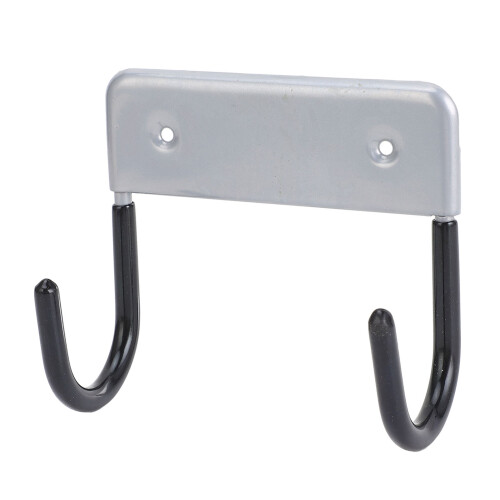 Wall Mounted Ironing Board Hook Silver Gray Stable Space Saver Iron Holder